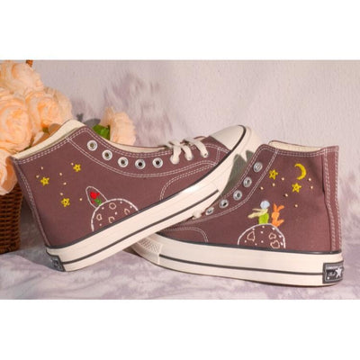 Womens Shoes, Wedding Gift, Converse Hi Chuck 1970s, Wedding Sneakers